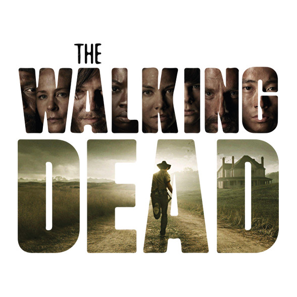 The Walking Dead-Férfi kapucnis pulóver