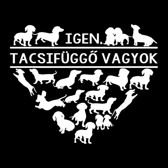 Tacsifüggő-Férfi kapucnis pulóver