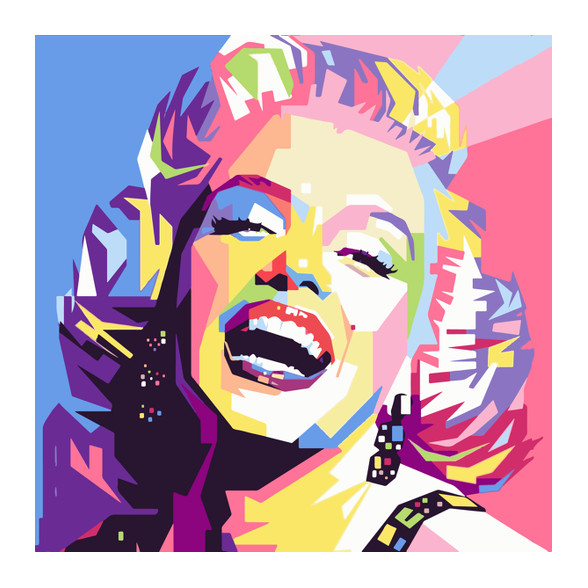 PopArt - Marilyn Monroe-Férfi kapucnis pulóver