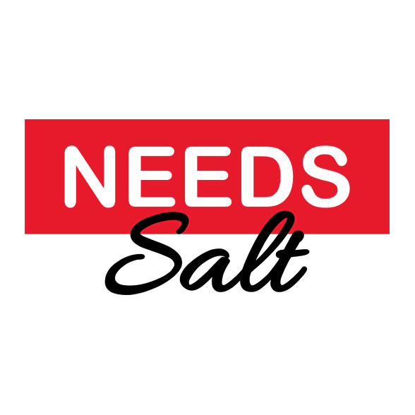 Needs salt-Férfi pulóver