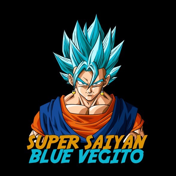 Super Saiyan Blue Vegito-Férfi pulóver