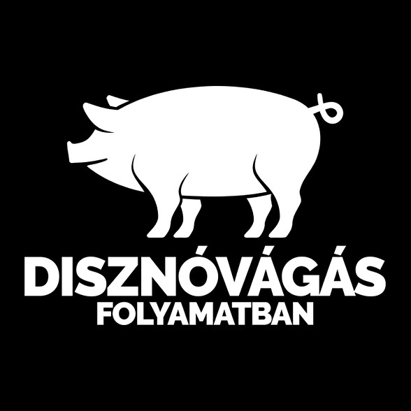 Disznóvágás in progress-Férfi pulóver