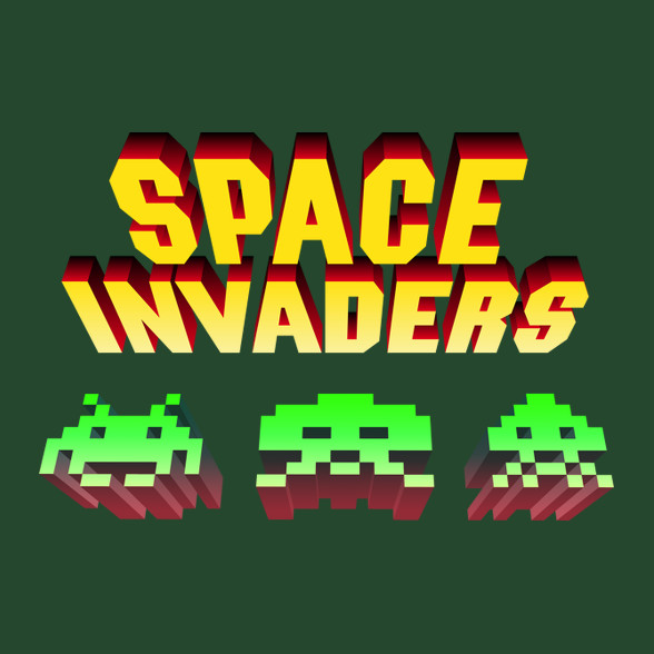 Space Invaders-Férfi pulóver