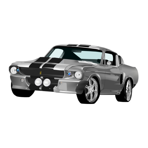 Ford Mustang-Férfi pulóver