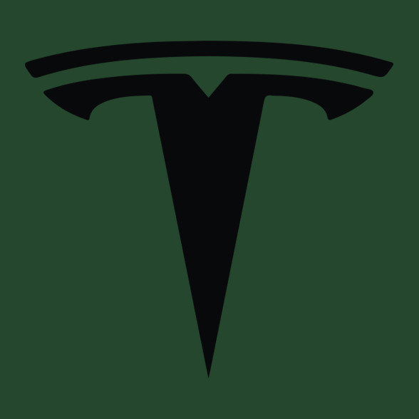 TESLA logo fekete-Férfi pulóver