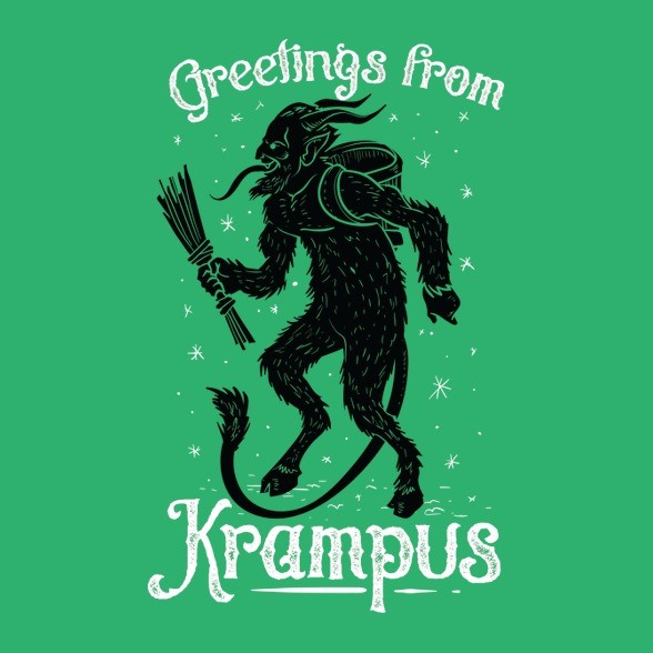 Krampusz-Férfi pulóver