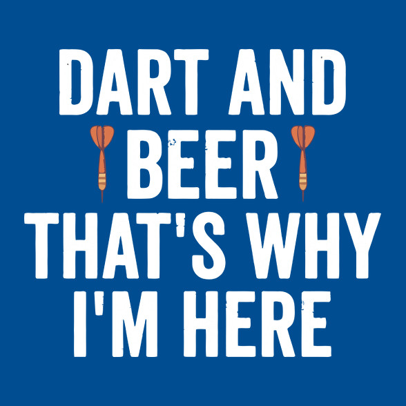 Darts&beer-Férfi pulóver