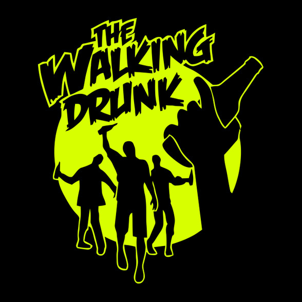 The Walking Drunk-Férfi pulóver