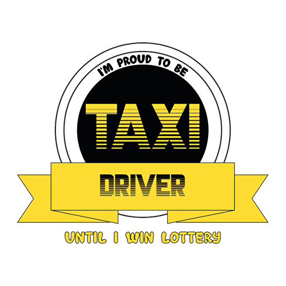 I'm proud to be taxi driver-Férfi pulóver