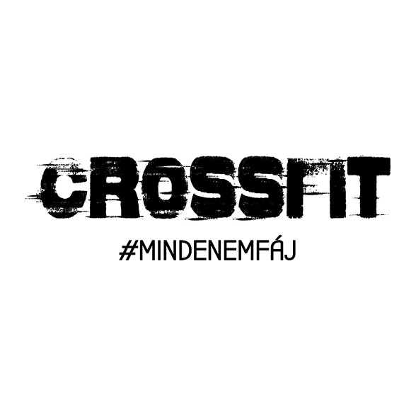 Crossfit - #mindenemfáj-Férfi pulóver