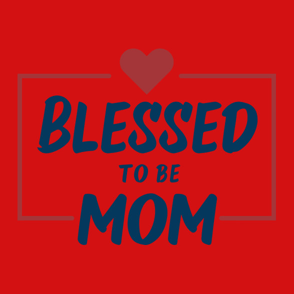 Blessed mom-Férfi pulóver