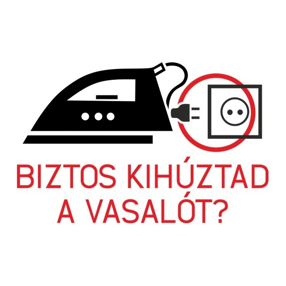 biztos kihúztad a vasalót?-Férfi pulóver