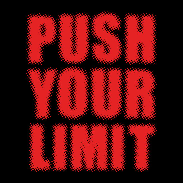 Push your limit-Férfi pulóver