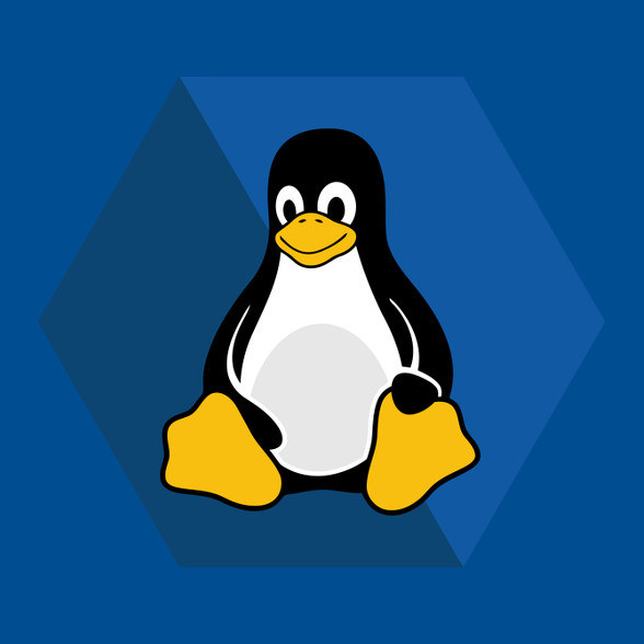 Linux Tux-Férfi pulóver