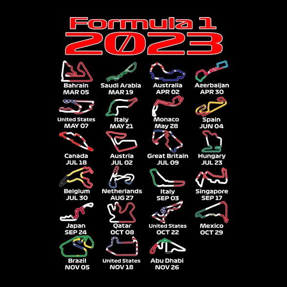 Formula 1 2023-Férfi pulóver