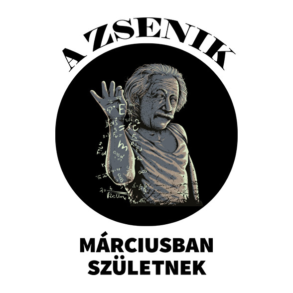 A zsenik márciusban születnek-Női kapucnis pulóver