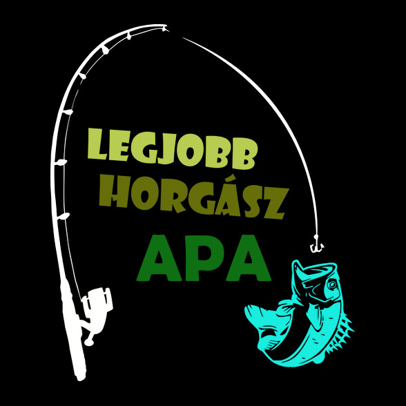 Legjobb horgász-Női kapucnis pulóver