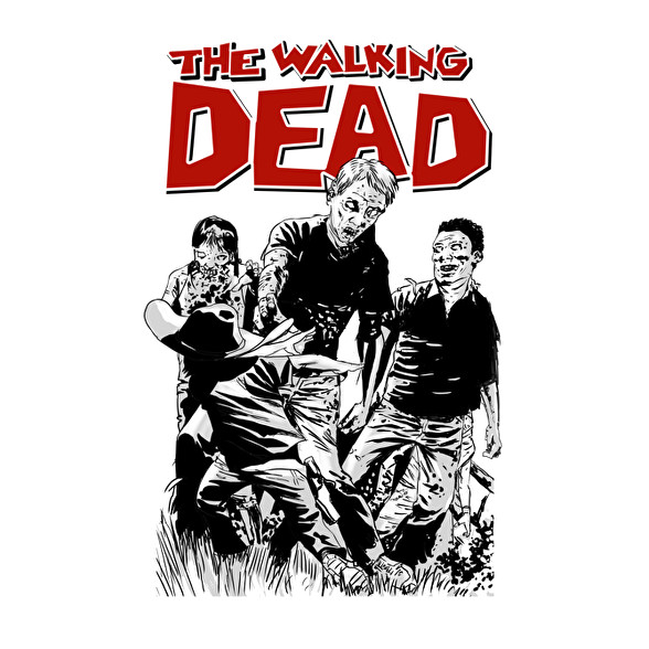 The Walking Dead-Női kapucnis pulóver