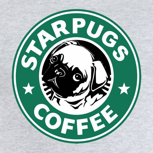 STARPUGS COFFEE-Női kapucnis pulóver