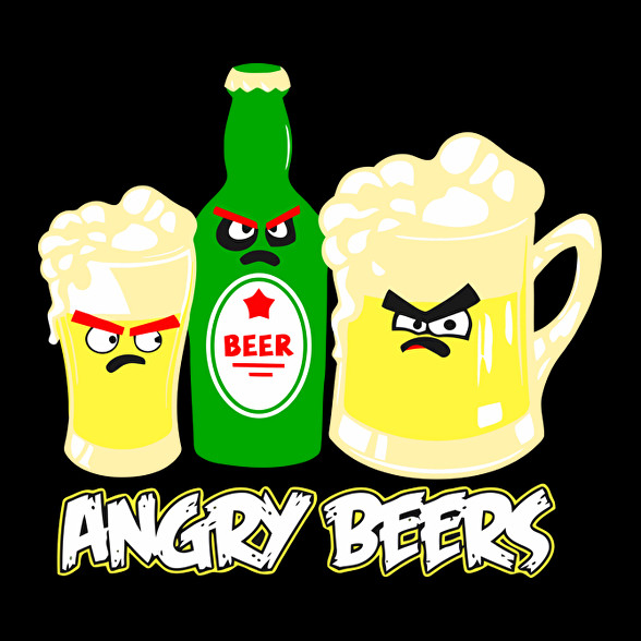 Angry Beers-Női kapucnis pulóver