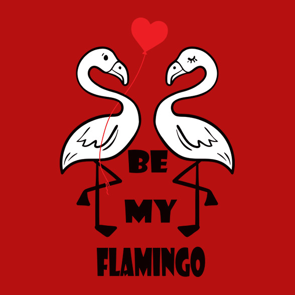 Be my flamingoo-Női kapucnis pulóver