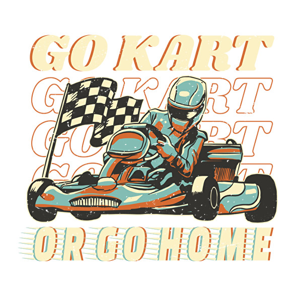 Gokart-Női kapucnis pulóver