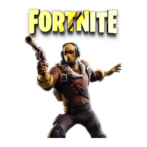 Raptor Fortnite-Női kapucnis pulóver