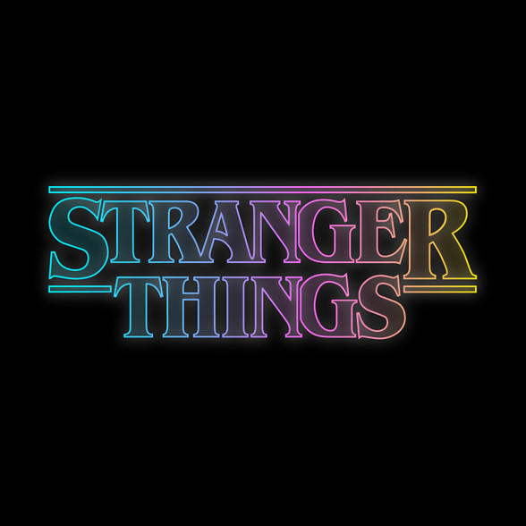 Stranger Things szivárvány-Női kapucnis pulóver