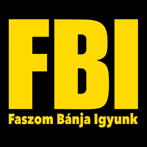 FBI-Gyerek kapucnis pulóver