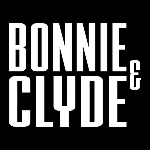 Bonnie és Clyde-Gyerek kapucnis pulóver