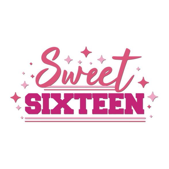 Sweet sixteen-Gyerek kapucnis pulóver