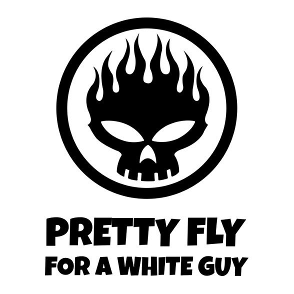 PRETTY FLY FOR A WHITE GUY-Gyerek kapucnis pulóver