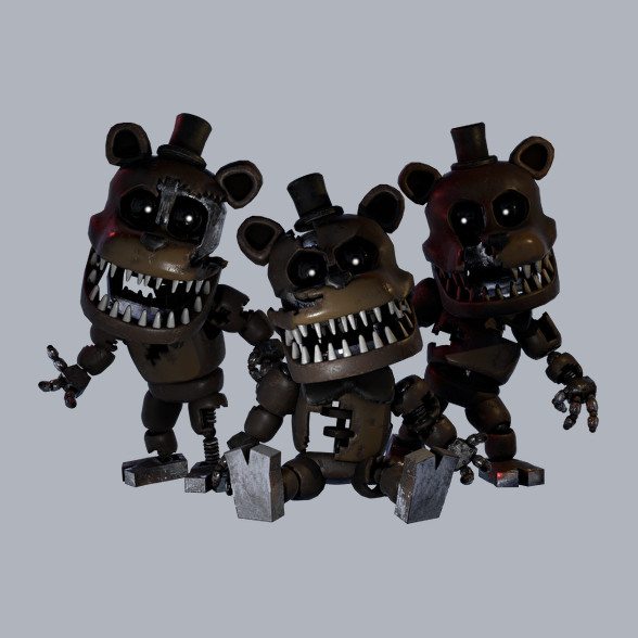 Fnaf-Gyerek kapucnis pulóver