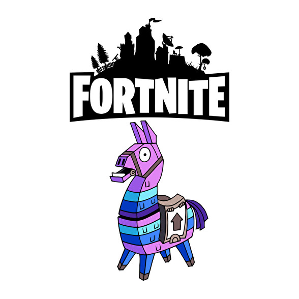 Fortnite Lama-Gyerek kapucnis pulóver