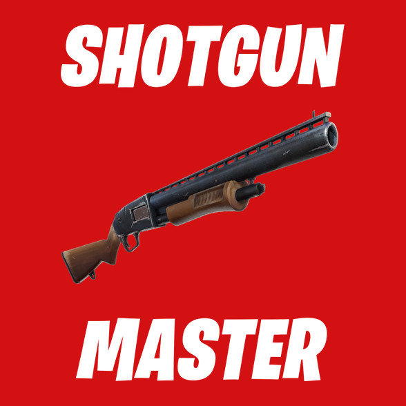 Shotgun Master - Fortnite (Fehér)-Gyerek kapucnis pulóver