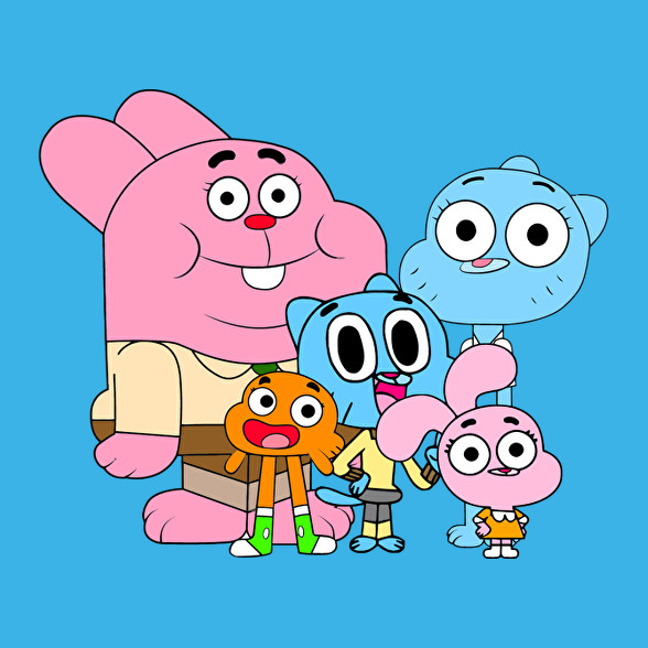 The Amazing World of Gumball-Gyerek kapucnis pulóver