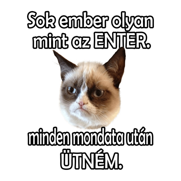 Ember - Enter-Női V-nyakú póló