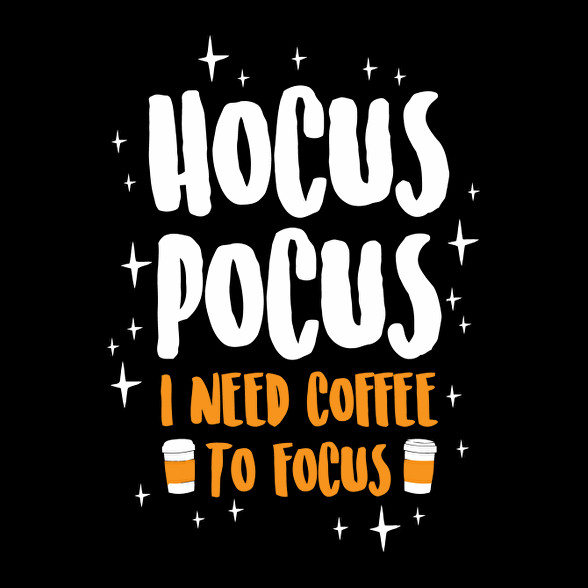 Coffee need to focus!-Női V-nyakú póló