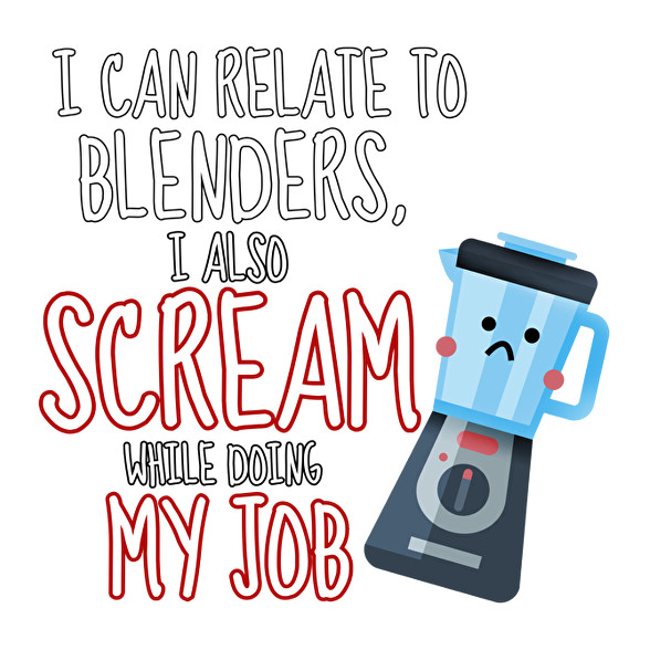 Blenders (white)-Női V-nyakú póló