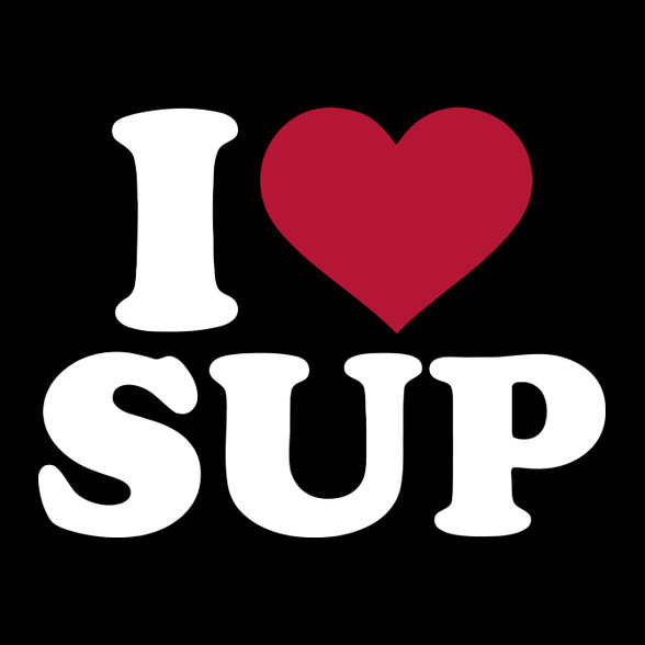 I love SUP!-Női V-nyakú póló