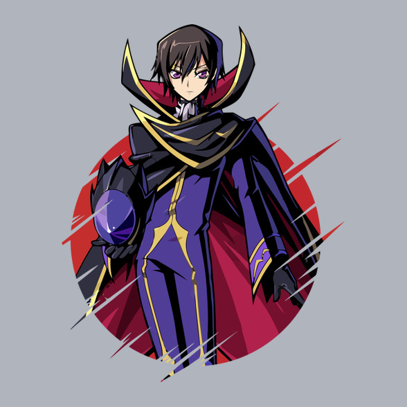 Lelouch CG-Női V-nyakú póló