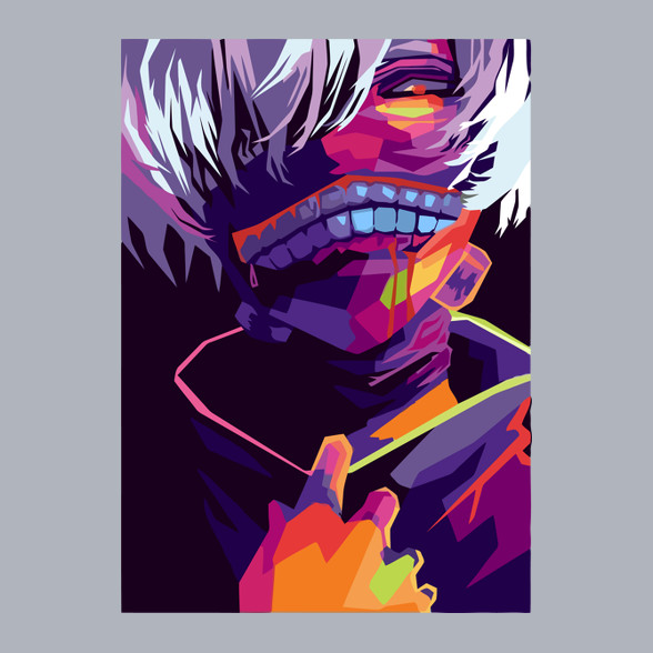 Tokyo Ghoul -Női V-nyakú póló