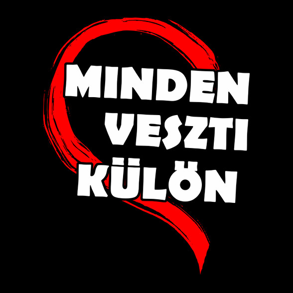 Minden értelmét veszti!-Női V-nyakú póló