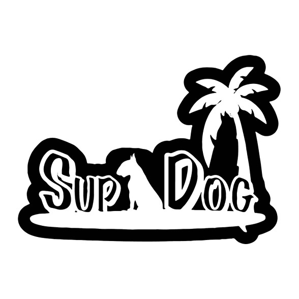 supdog++-Női V-nyakú póló