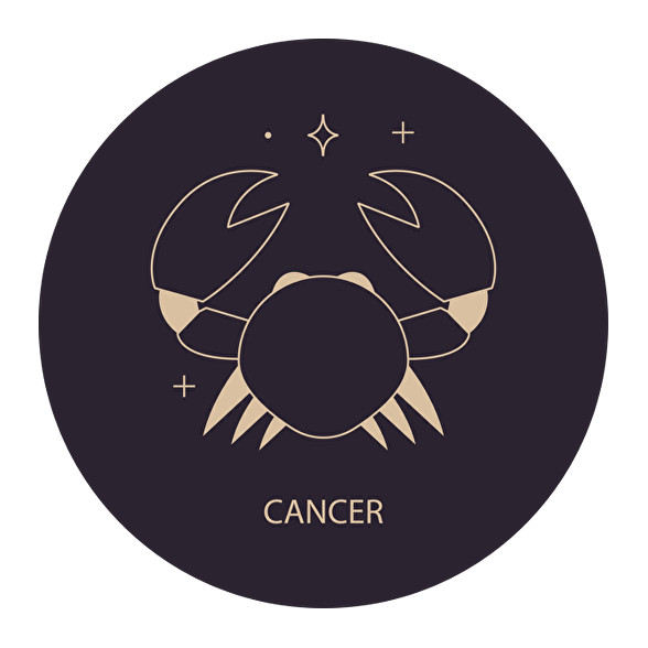 Cancer - Rák-Női V-nyakú póló