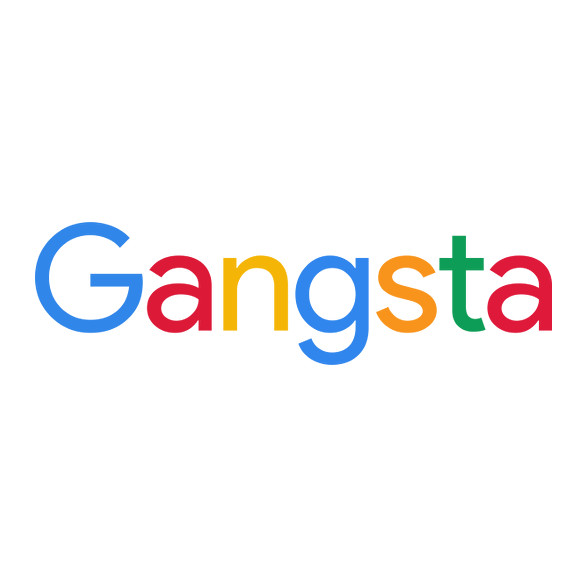 Gangsta-Női V-nyakú póló