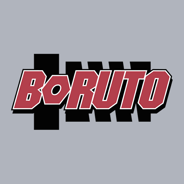 BORUTO logo-Női V-nyakú póló