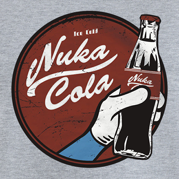 Nuka Cola-Női V-nyakú póló