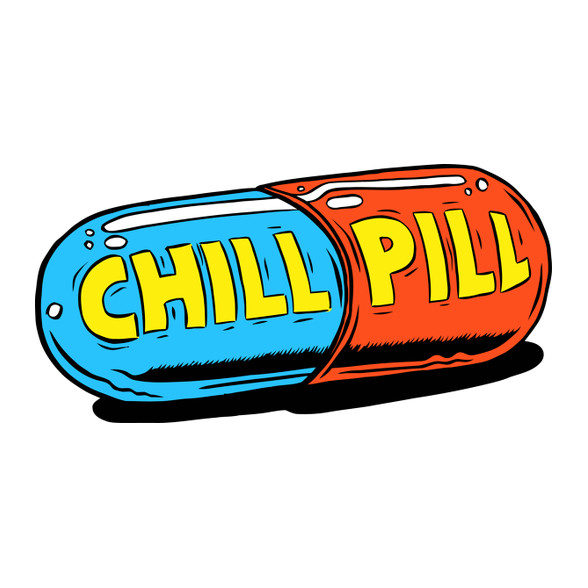 Chill Pill-Női V-nyakú póló