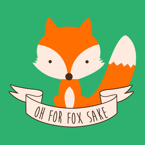 Oh for fox sakee-Női V-nyakú póló